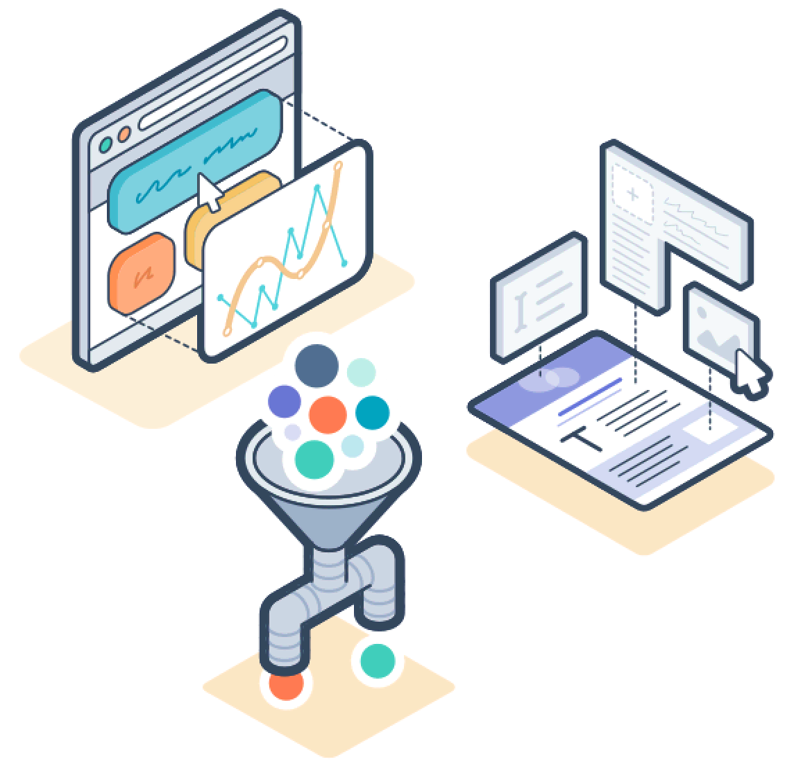 Header Illustrations Giving Sprocket Home